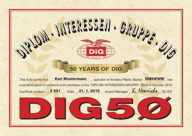 DIG50 - 50 Jahre DIG