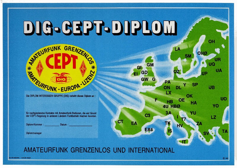 DIG-CEPT-Diplom